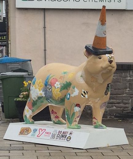 The Bear in Auchterarder getting into the party spirit!